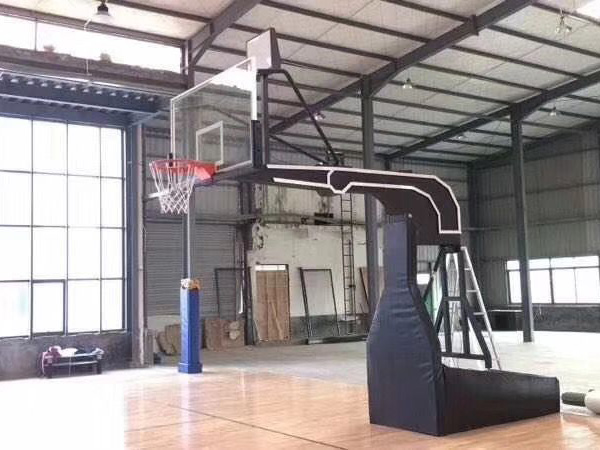 ELECTRIC HYDRAULIC BASKETBALL STAND