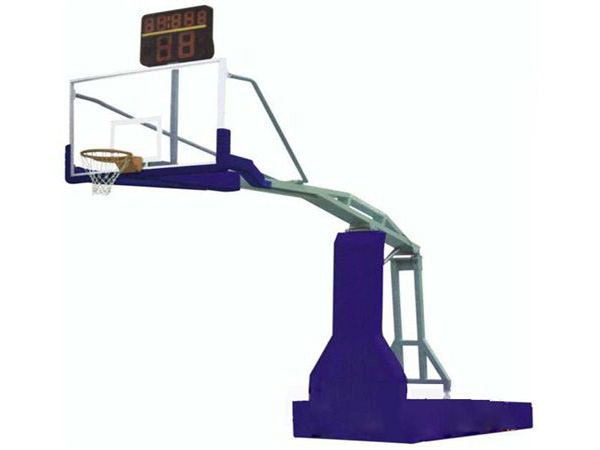 manual hydraulic basketball stand